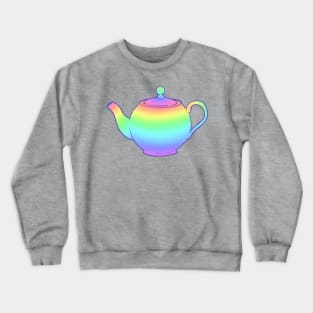 Rainbow Teapot Crewneck Sweatshirt